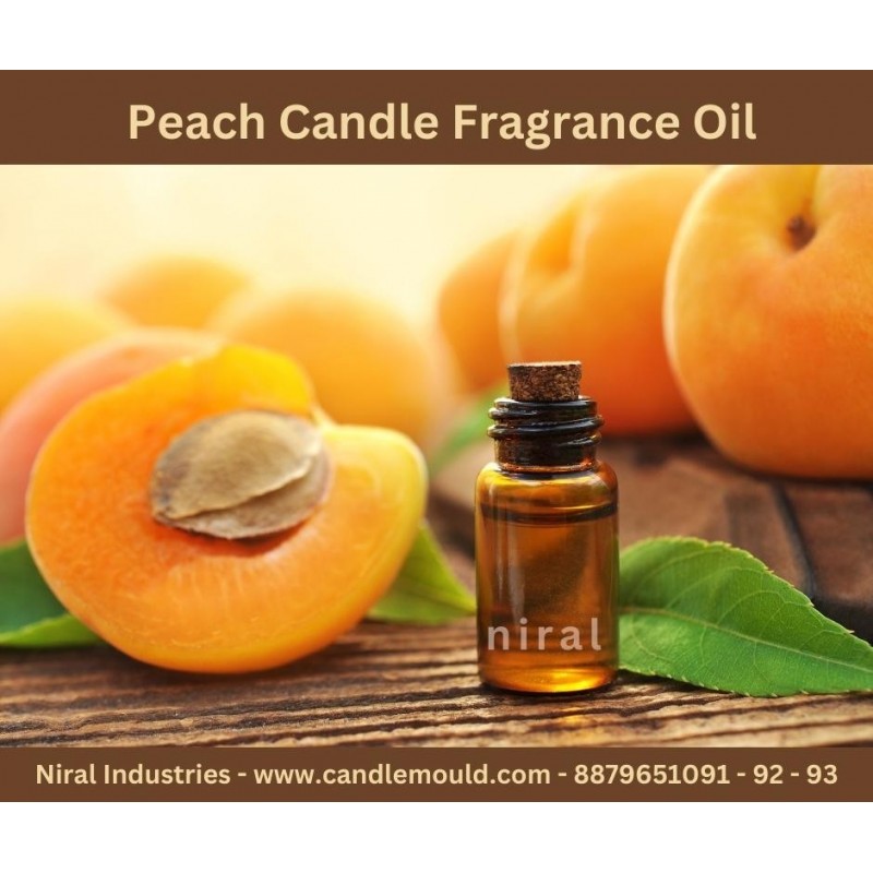 Niral’s Peach Candle Fragrance Oil