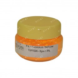 Fluoroscent Candle Colour Golden Yellow, Niral Industries