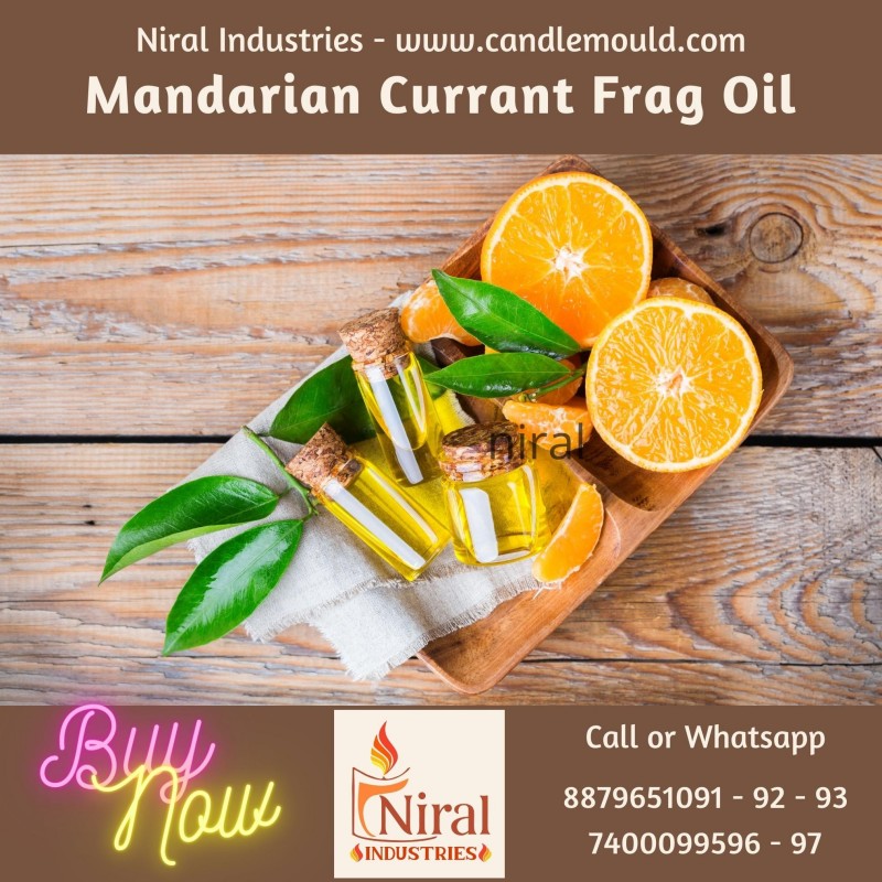 Niral's Mandarian Currant Candle Fragrance Oil